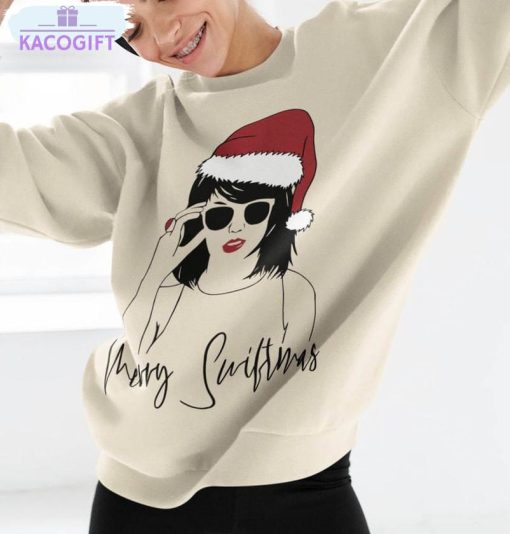 merry swiftmas taylor swift trendy unisex hoodie long sleeve 2