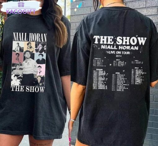 niall horan shirt the show live on tour crewneck unisex t shirt 1