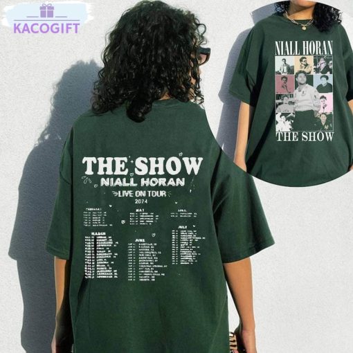 niall horan shirt the show live on tour crewneck unisex t shirt 2