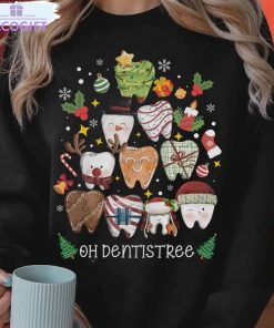 oh dentistree shirt christmas dental sweater crewneck 1