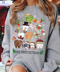 oh dentistree shirt christmas dental sweater crewneck 2