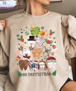 oh dentistree shirt christmas dental sweater crewneck 3