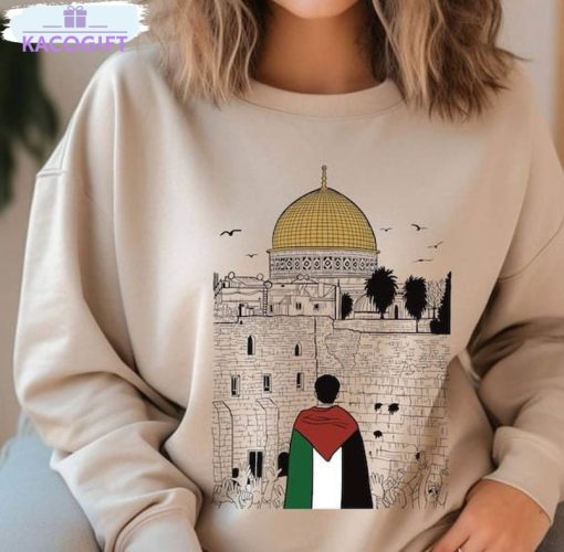 palestine flag shirt free gaza short sleeve long sleeve 3