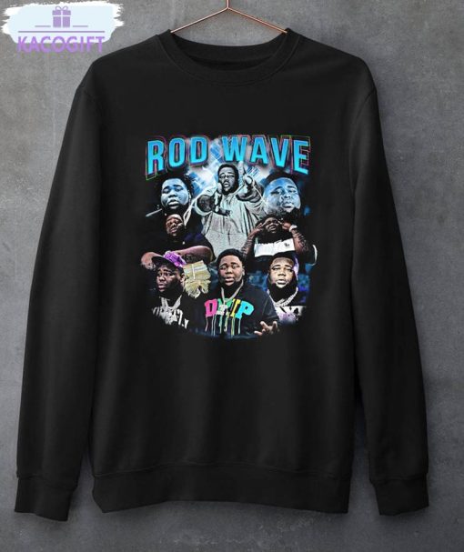 rod wave vintage shirt rap music sweatshirt unisex hoodie 2