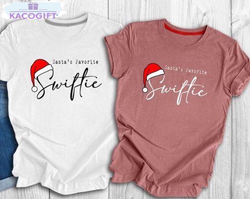 santas favorite swiftie shirt christmas swifties tee tops hoodie 1