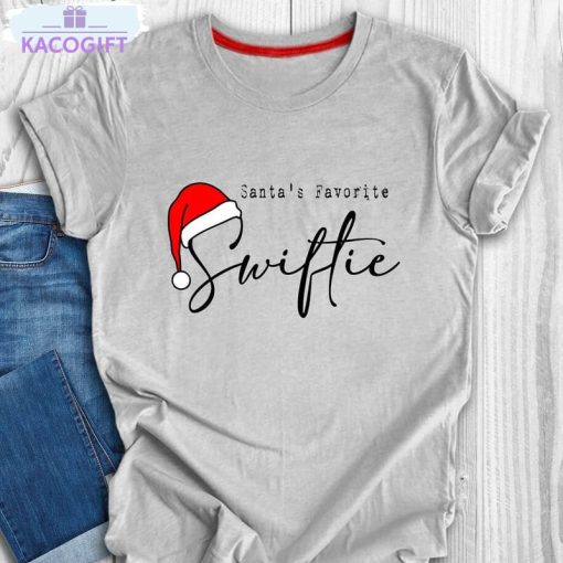 santas favorite swiftie shirt christmas swifties tee tops hoodie 3