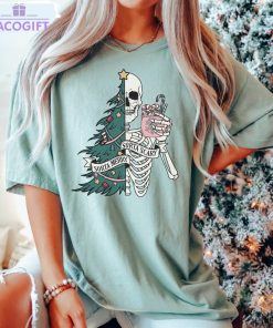 sorta merry sorta scary shirt dead inside but jolly af hoodie short sleeve 1