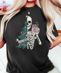 sorta merry sorta scary shirt dead inside but jolly af hoodie short sleeve 2