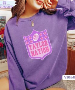 taylor nation football shirt funny football long sleeve short sleeve 2