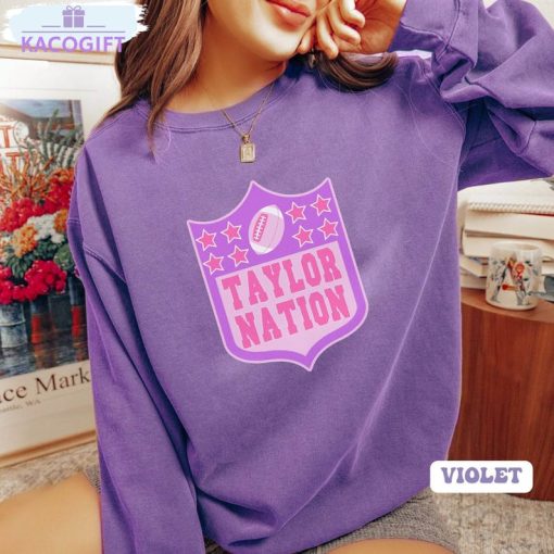 taylor nation football shirt funny football long sleeve short sleeve 2