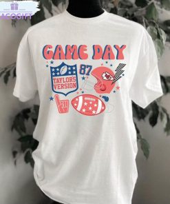 taylor swift football funny shirt game day long sleeve short sleeve 2