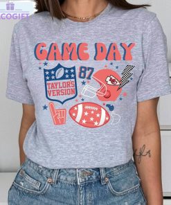 taylor swift football funny shirt game day long sleeve short sleeve 3