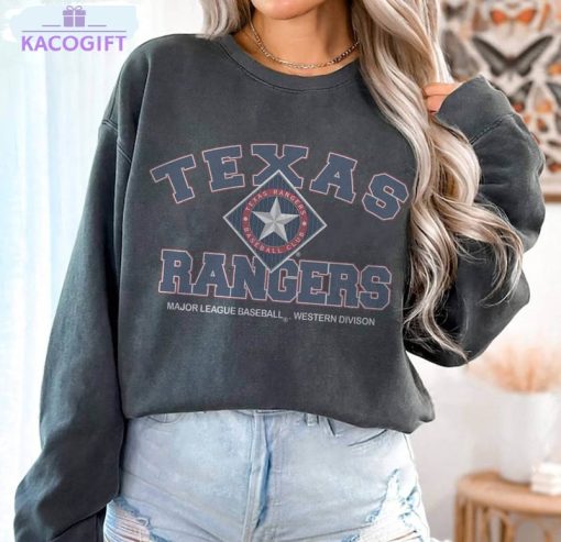 texas rangers alcs shirt comfort texas baseball short sleeve sweatshirt 1