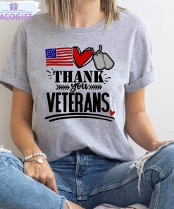 thank you veterans shirt army veteran crewneck unisex t shirt 1