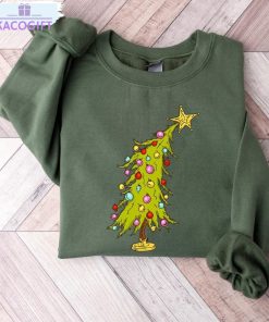 whimsical christmas tree shirt whoville tree crewneck short sleeve 1