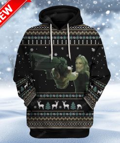 Ugly Matrix Custom Christmas Hoodie 3D Unisex