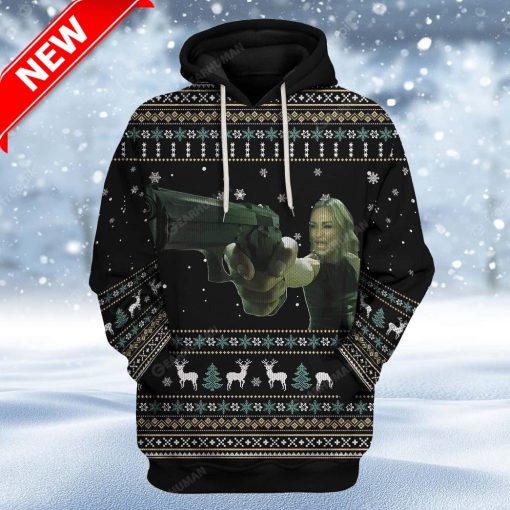 Ugly Matrix Custom Christmas Hoodie 3D Unisex