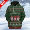 Ugly Merry Christmas Custom Christmas Hoodie 3D Unisex 3D All Over Print