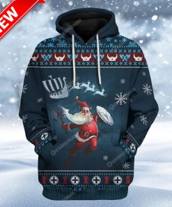 Ugly Merry Viking Christmas Custom Christmas Hoodie 3D Unisex