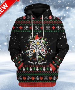 Ugly Merry X Raymas Custom Christmas Hoodie 3D Unisex