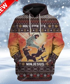 Ugly Ninjesus Custom Christmas Hoodie 3D Unisex