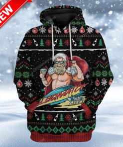 Ugly Sleighwatch Custom Christmas Hoodie 3D Unisex