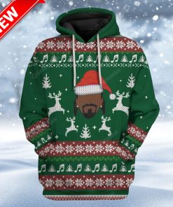 Ugly Snoop Custom Christmas Hoodie 3D Unisex