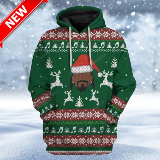 Ugly Snoop Custom Christmas Hoodie 3D Unisex