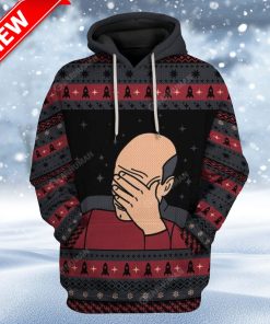 Ugly Star Trek Custom Christmas Hoodie 3D Unisex