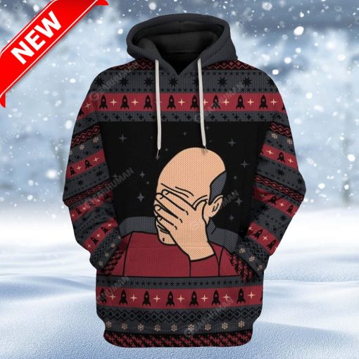 Ugly Star Trek Custom Christmas Hoodie 3D Unisex