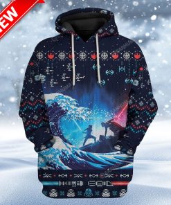 Ugly Star Wars Custom Christmas Hoodie 3D Unisex Apparel