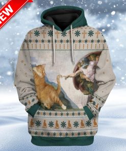 Ugly The Creation Of Cat Dam Custom Christmas Hoodie 3D Unisex