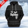 Ugly The Dogfather Corgi Christmas Custom Christmas Hoodie 3D Unisex