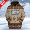 Ugly The End Is Near Delete Holiday Cookies Christmas Custom Christmas Hoodie 3D Unisex