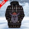 Ugly Viking Christmas Christmas Hoodie 3D Unisex