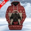 Ugly Villain Proof Custom Christmas Hoodie 3D Unisex