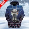 Ugly Wolf Custom Christmas Hoodie 3D Unisex