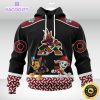 customized nhl arizona coyotes hoodie special paw patrol design 3d unisex hoodie