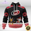 customized nhl carolina hurricanes hoodie special paw patrol design 3d unisex hoodie