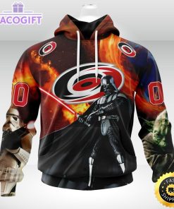 customized nhl carolina hurricanes hoodie specialized darth vader star wars 3d unisex hoodie