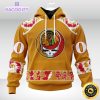 customized nhl chicago blackhawks hoodie special grateful dead skull 3d unisex hoodie