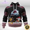 customized nhl colorado avalanche hoodie special paw patrol design 3d unisex hoodie