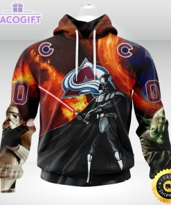 customized nhl colorado avalanche hoodie specialized darth vader star wars 3d unisex hoodie