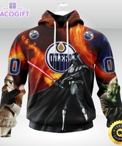 customized nhl edmonton oilers hoodie specialized darth vader star wars 3d unisex hoodie