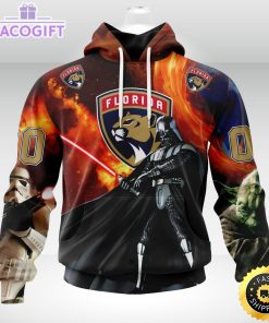 customized nhl florida panthers hoodie specialized darth vader star wars 3d unisex hoodie