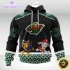 customized nhl minnesota wild hoodie special paw patrol design 3d unisex hoodie