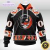 customized nhl philadelphia flyers hoodie special grateful dead skull 3d unisex hoodie