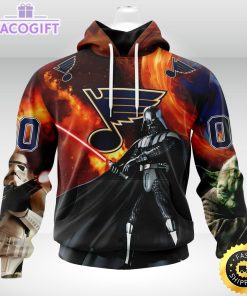 customized nhl st louis blues hoodie specialized darth vader star wars 3d unisex hoodie