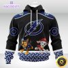customized nhl tampa bay lightning hoodie special paw patrol design 3d unisex hoodie