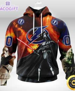 customized nhl tampa bay lightning hoodie specialized darth vader star wars 3d unisex hoodie